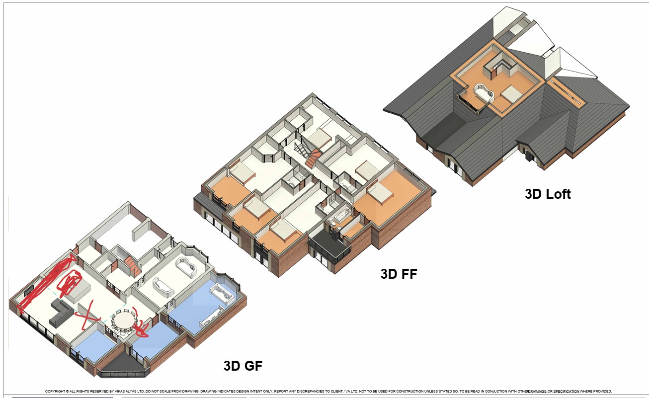 3D Floor plans