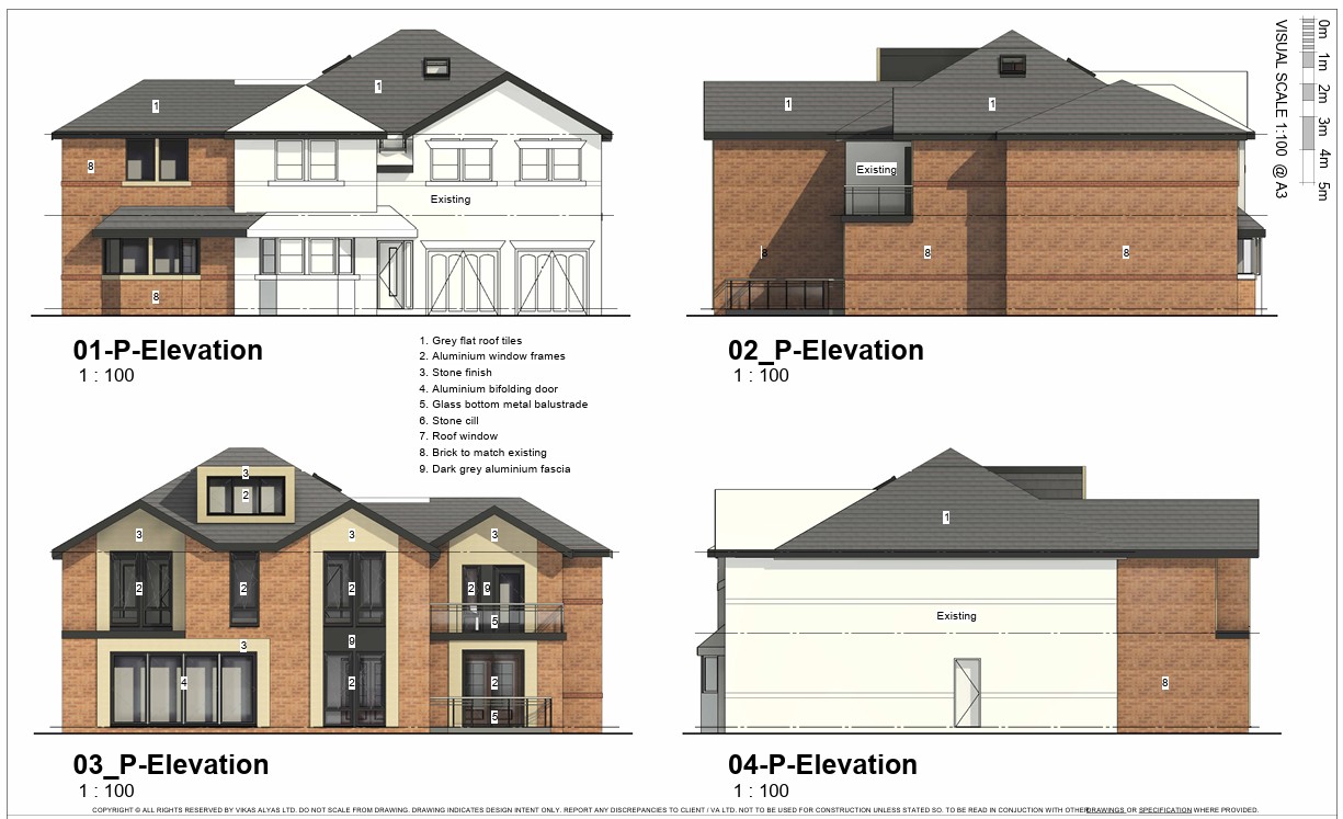 Architectural Elevations