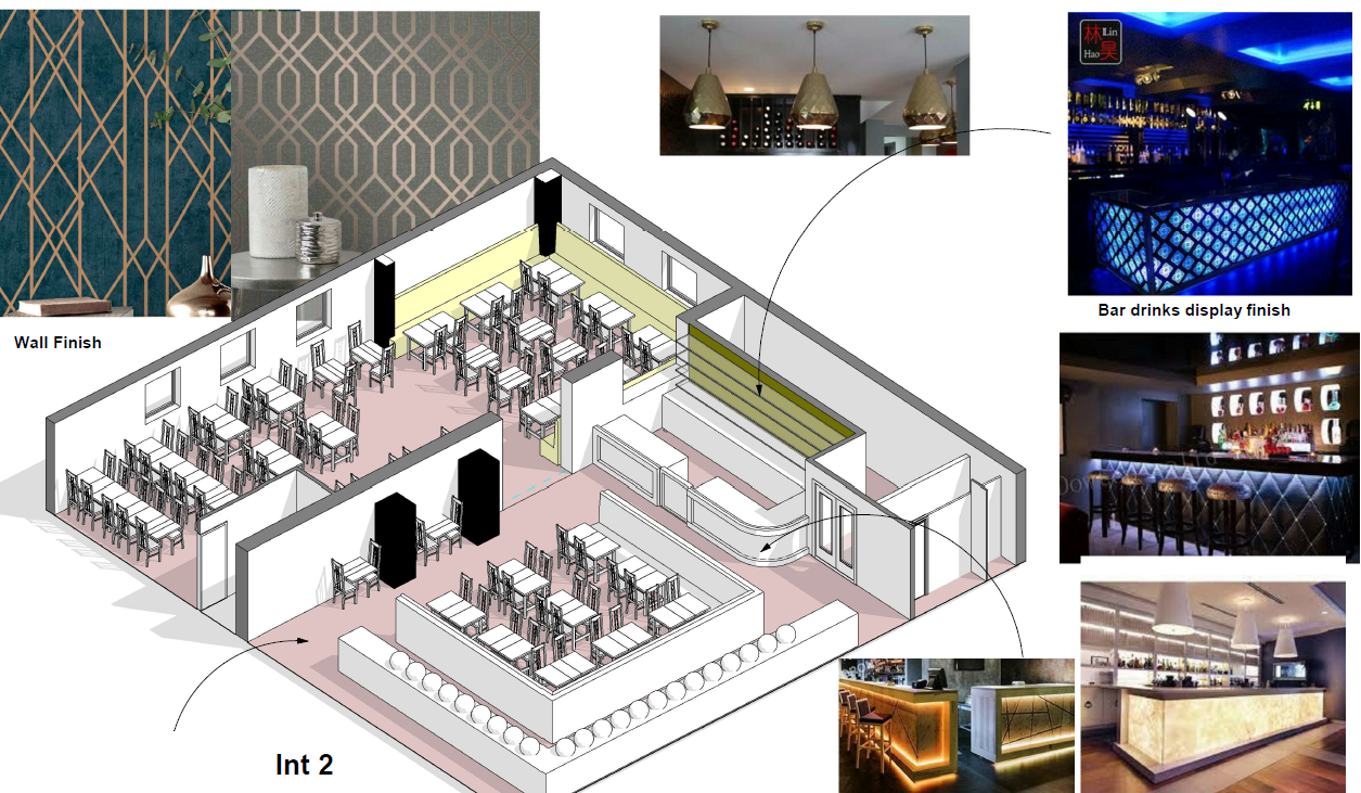 3D Layout with material speciifcation
